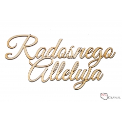 Radosnego Alleluja - napis A711